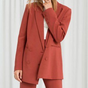 &Others Stories Rust Blazer